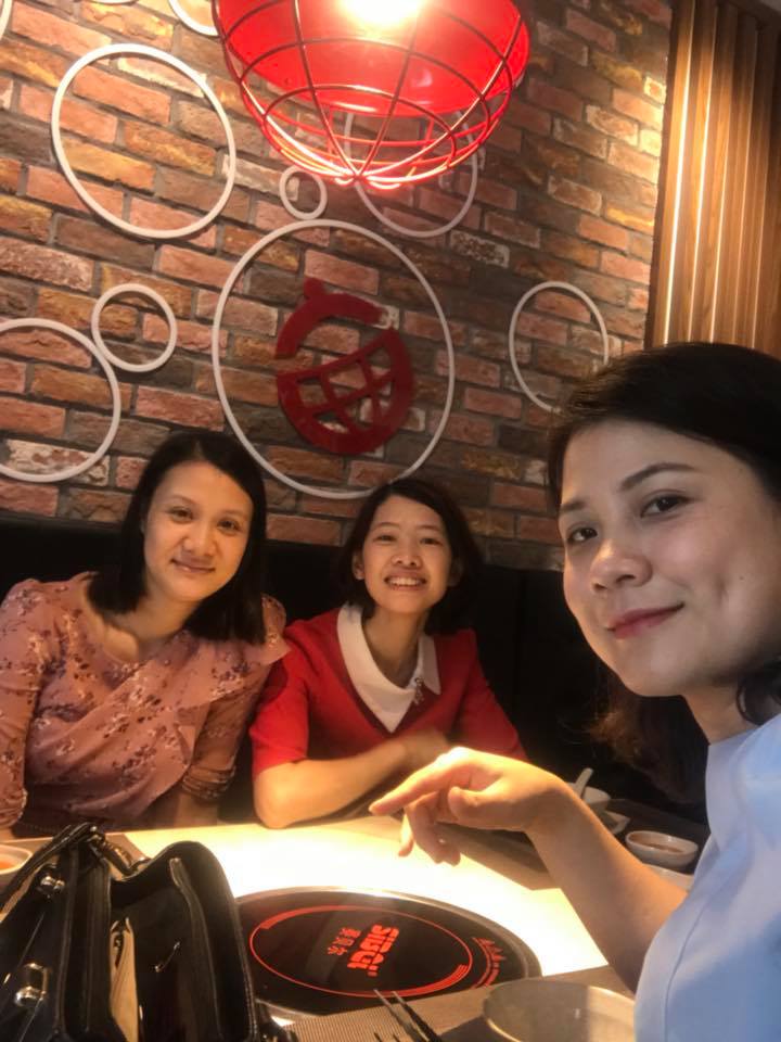 Bác Đỗ Thị Ngọc Dung và cô Lê Thị Chung